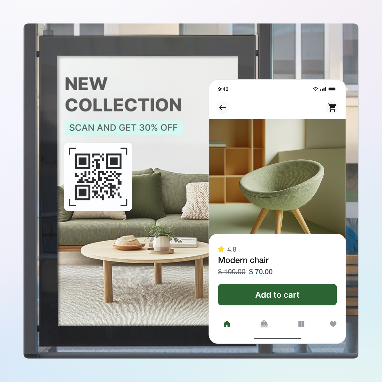 QR-to-app