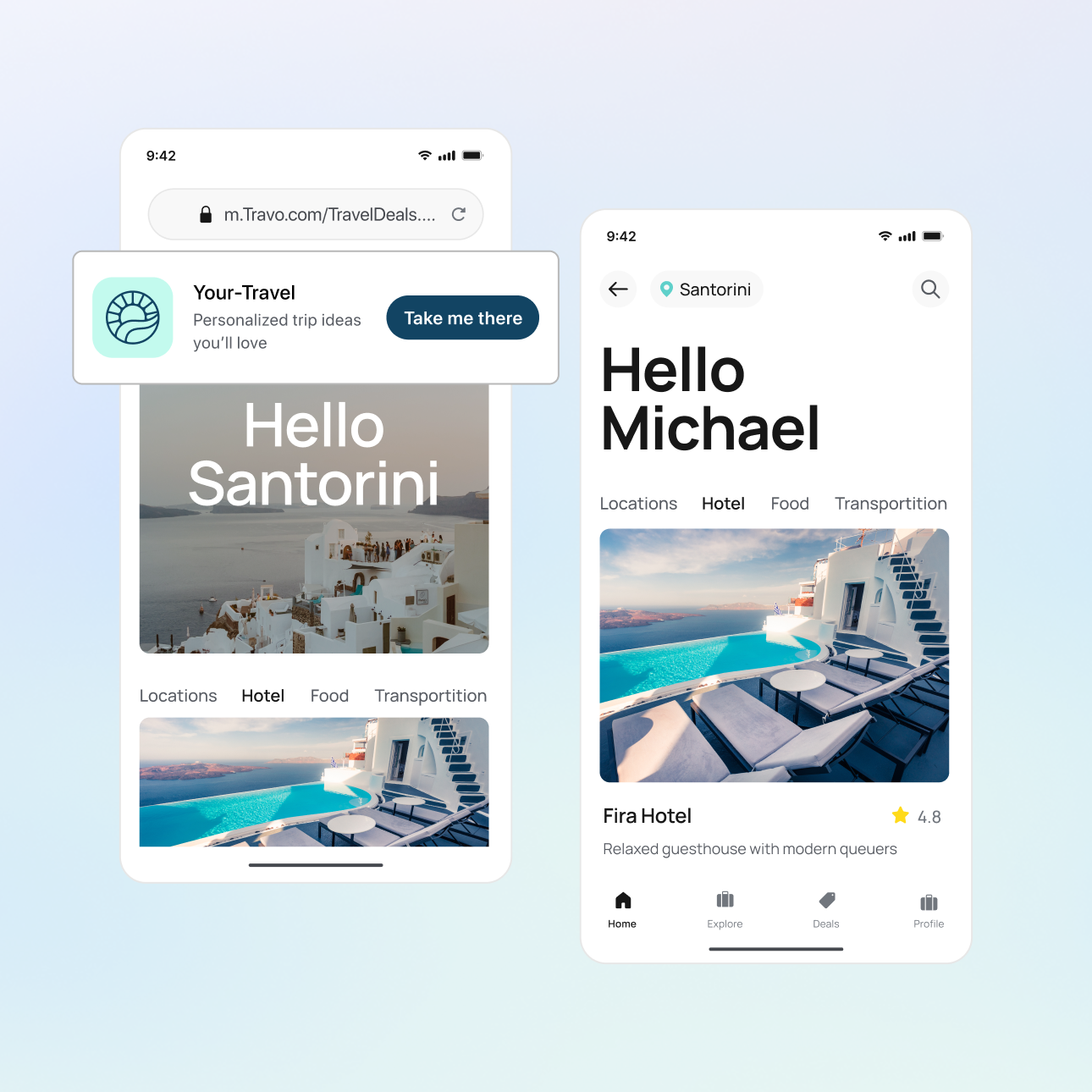 Web-to-app