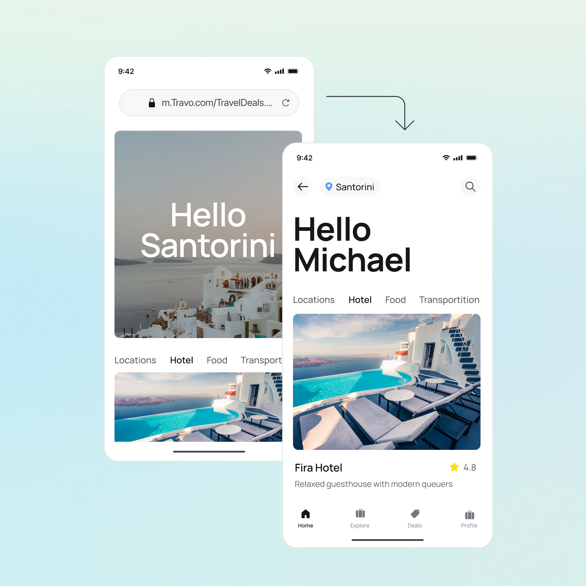 Deliver personalized user experiences