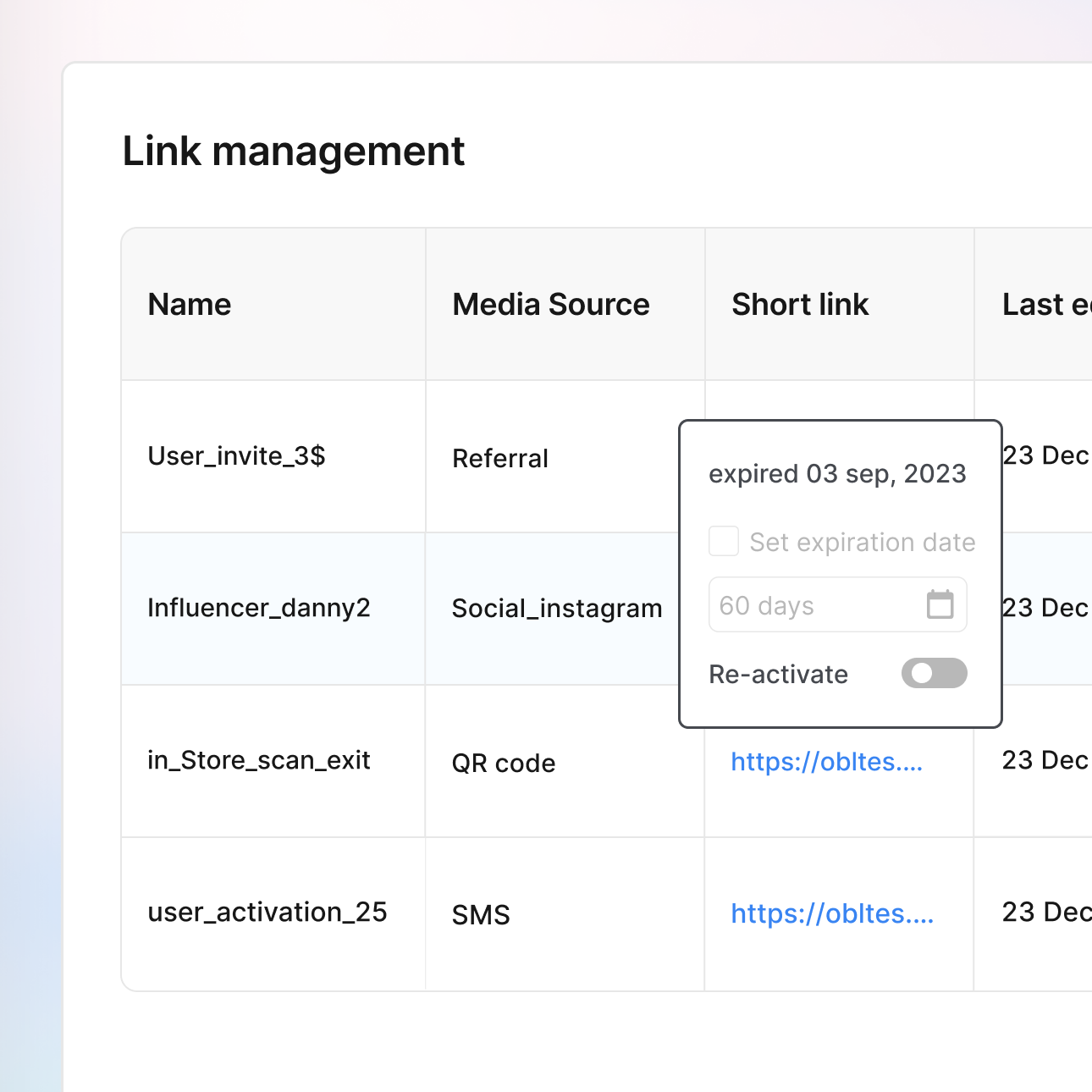 Lifecycle Controls